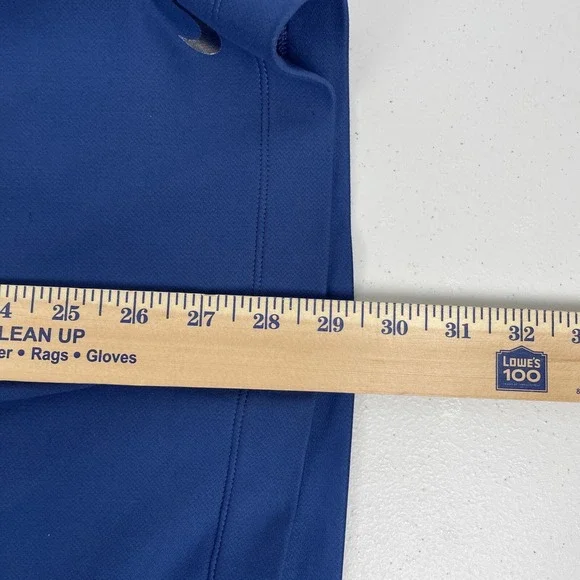 Nike Jacket Men's Size Large Nike Golf Fit Dry Blue Caddying Course Cold Weather - Picture 14 of 16